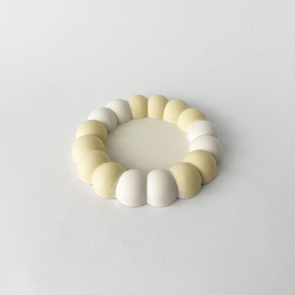 Tablett Butter Yellow BUBBLE BIG
